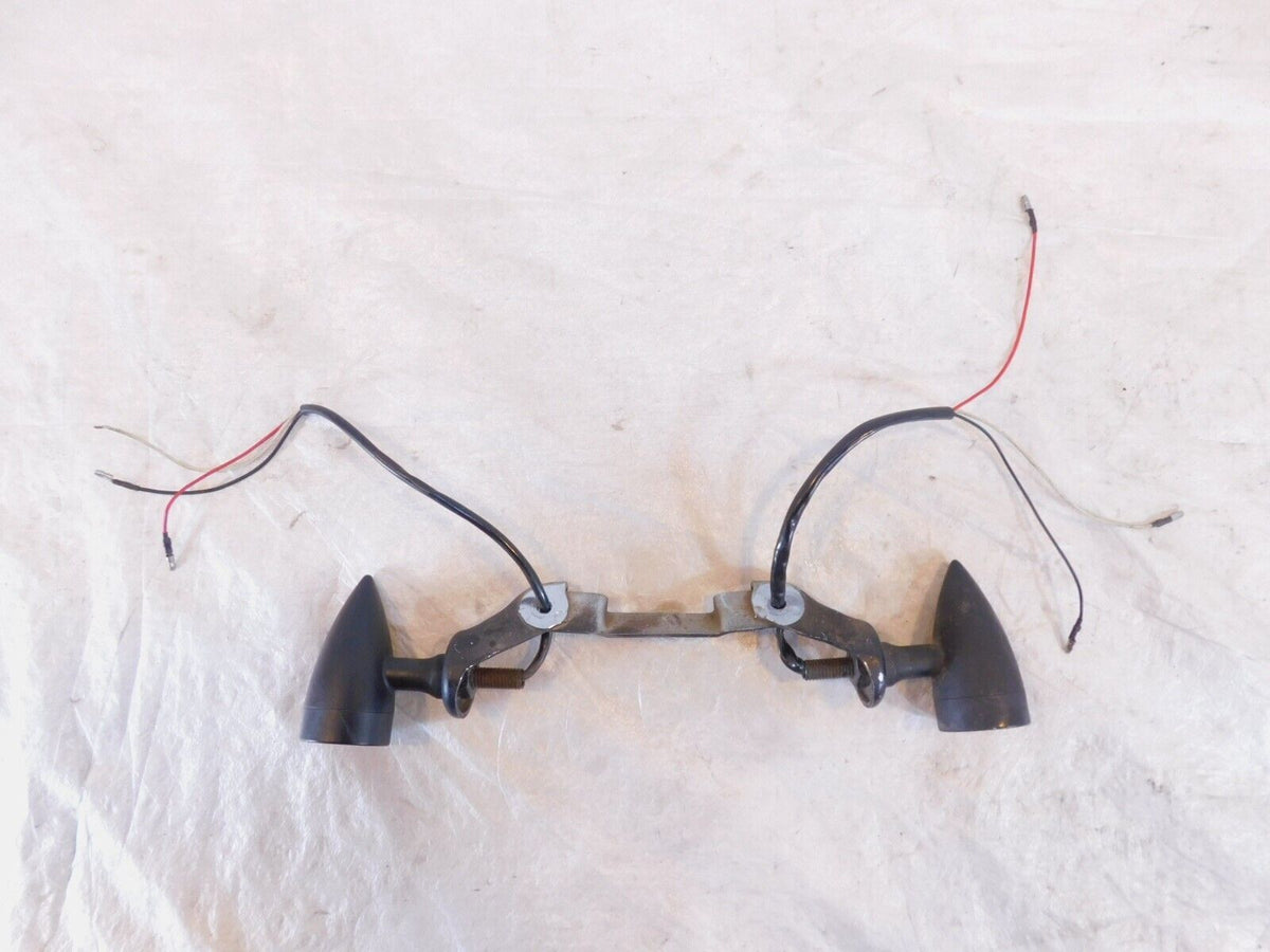 1984-1999 Yamaha Virago 1100 XV1100 Front Turn Signal Flasher Indicator Lights - C3 Cycle