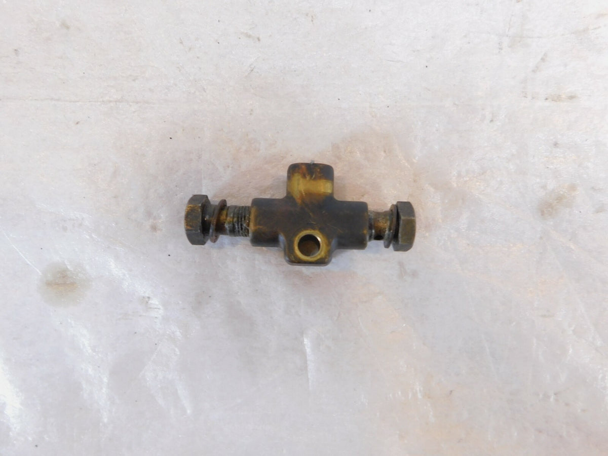 2000 00 Victory Standard V92 Cruiser Rear Brake Caliper Hose Line Pipe Splitter