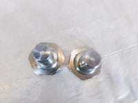 Two Harley Davidson Touring Dyna & Softail Wide Glide Front Fork Tube Plug Caps - C3 Cycle