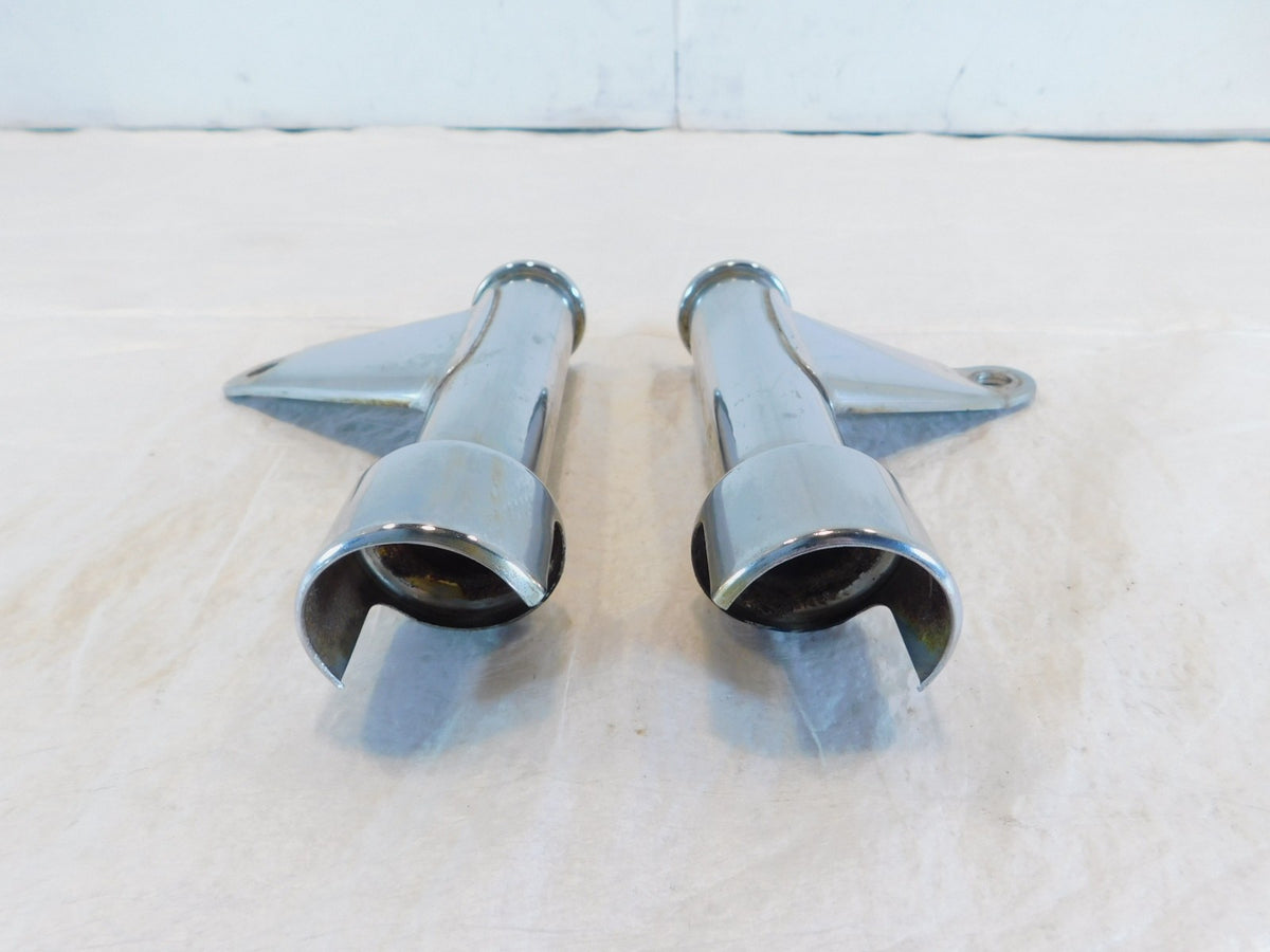 Honda CM400A CM400C CM450A CM450C Chrome Front Left/Right Fork Shock Leg Covers - C3 Cycle