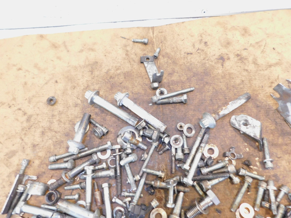 98 Harley Davidson Dyna Wide Glide FXDWG Engine Nut Bolt Brackets Parts Box Lot - C3 Cycle