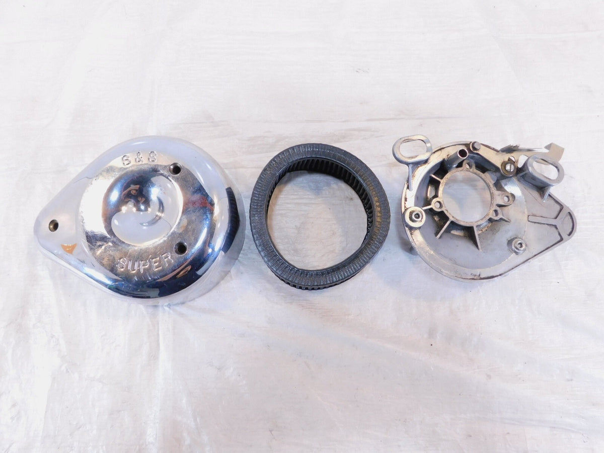 Harley Davidson EVO Electra Glide Softail & Dyna S&S Air Filter Cleaner & Cover - C3 Cycle