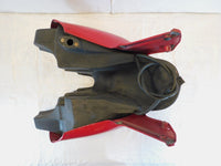 97-00 BMW F650 Funduro F650ST Gas Petrol Fuel Tank Reservoir Cell & Red Cover - C3 Cycle