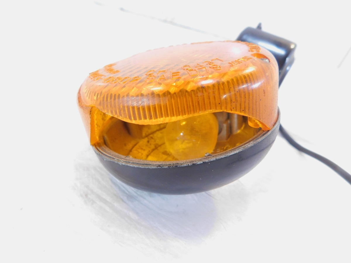 Yamaha Virago 750 XV750 Maxim XJ750 Black Front Left Turn Signal Indicator Light - C3 Cycle