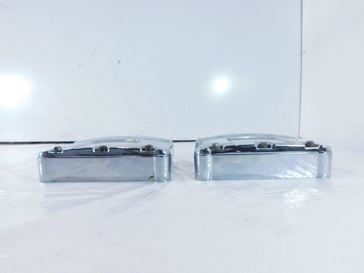 Harley Davidson Touring Dyna & Softail Chrome Cylinder Head Rocker Boxes - C3 Cycle
