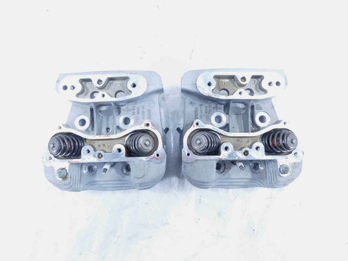 Harley Davidson Sportster XR1200 XR 1200 Front & Rear Cylinder Heads w/ Valves - C3 Cycle