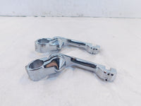 Harley Street & Electra Glide Adjustable Highway Footrest Footpeg Mount Brackets - C3 Cycle