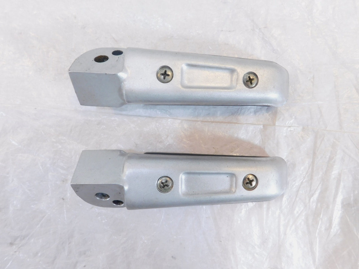 Ducati Sport Touring ST2 ST3 & ST4 Silver Rear Left/Right Footrest Foot Pegs - C3 Cycle
