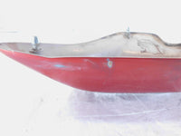 Harley Touring Road King Electra Glide Ultra Classic Red Left Side Cover w/ Trim - C3 Cycle