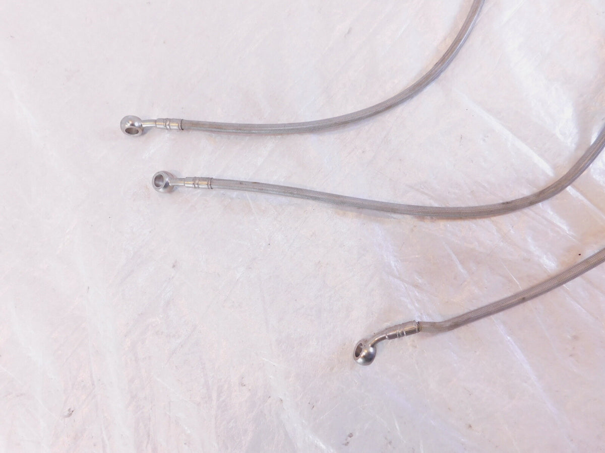 83-85 Honda CB650 CB650SC Nighthawk 650 Front Brake Master Cylinder Hose Lines - C3 Cycle