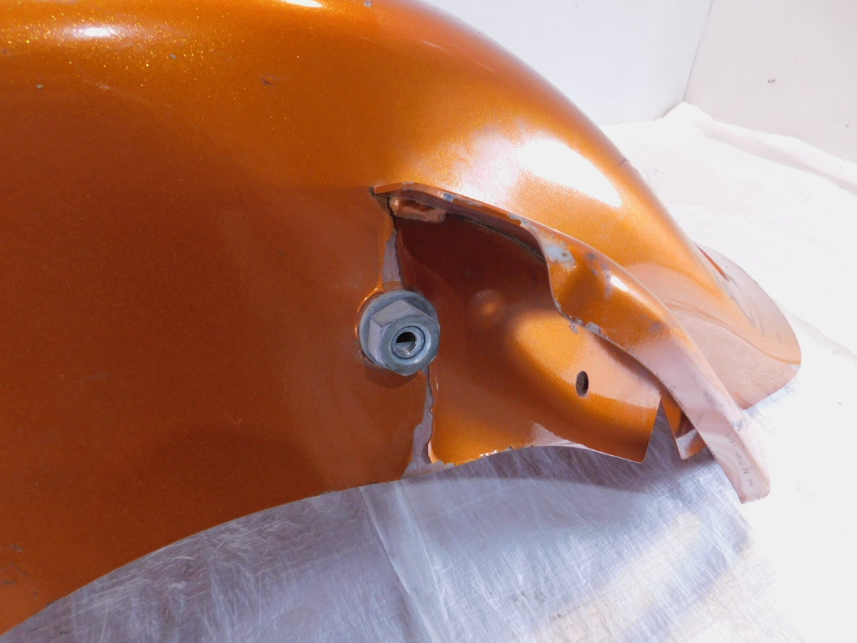 2009-2013 Harley Davidson Touring Street Glide Orange Rear Wheel Cover Fender - C3 Cycle