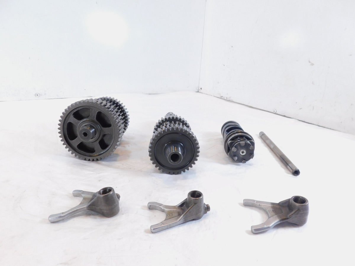 1986-1999 Yamaha Virago 1100 XV1100 Transmission Gears & Shift Drum w/ Forks - C3 Cycle