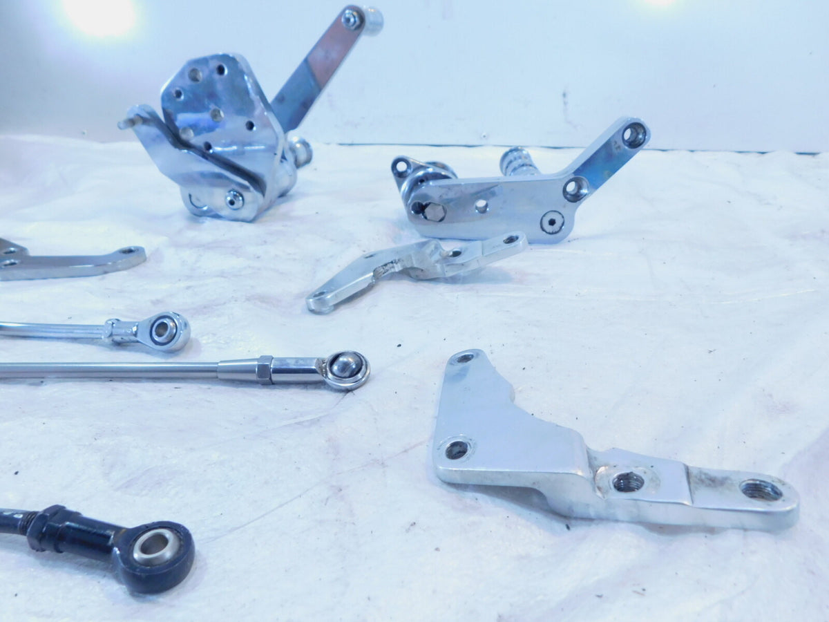 Titan Phoenix ZRM ZSX Softail Left Right Brake & Shifter Forward Control Pedals - C3 Cycle
