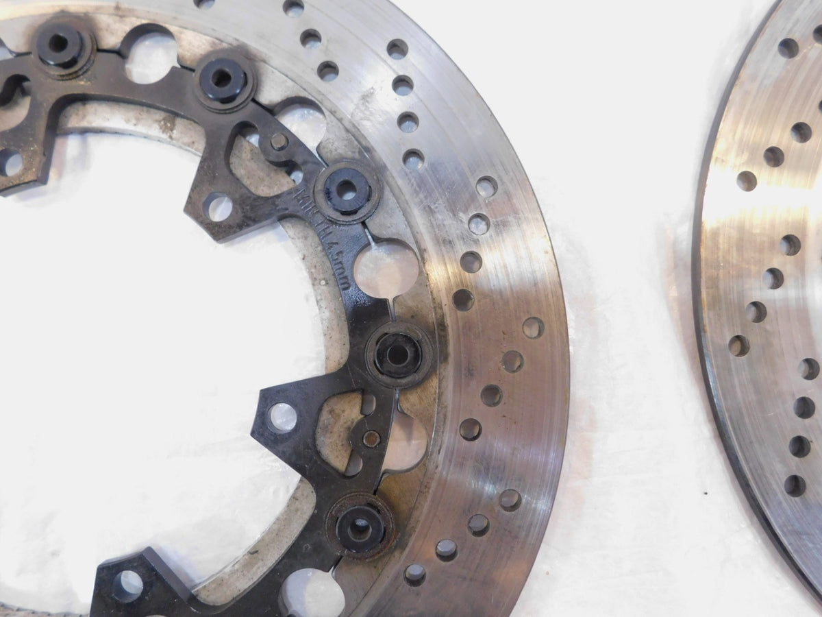 BMW K1100LT R1100RT R1100RS OEM Left & Right Front Wheel Disc Brake Rotors - C3 Cycle