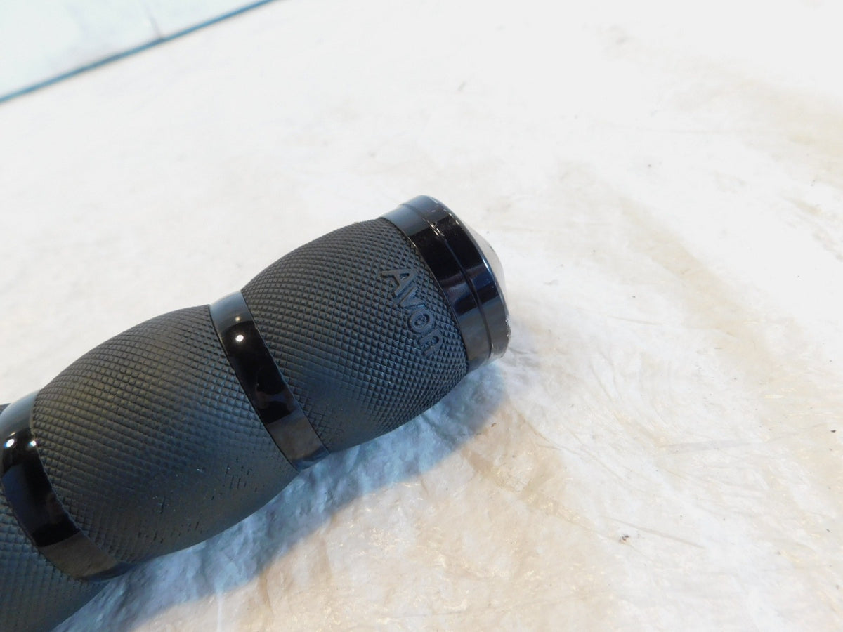 Harley Davidson Dyna Sportster Softail Avon Black Throttle Right Handlebar Grip - C3 Cycle