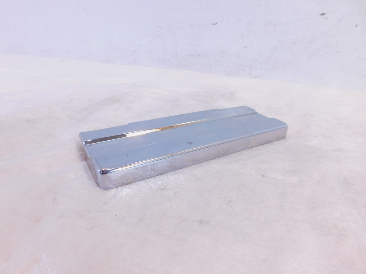 Harley Davidson Sportster 883 & 1200 Hugger & Custom Chrome Battery Cover Tray - C3 Cycle