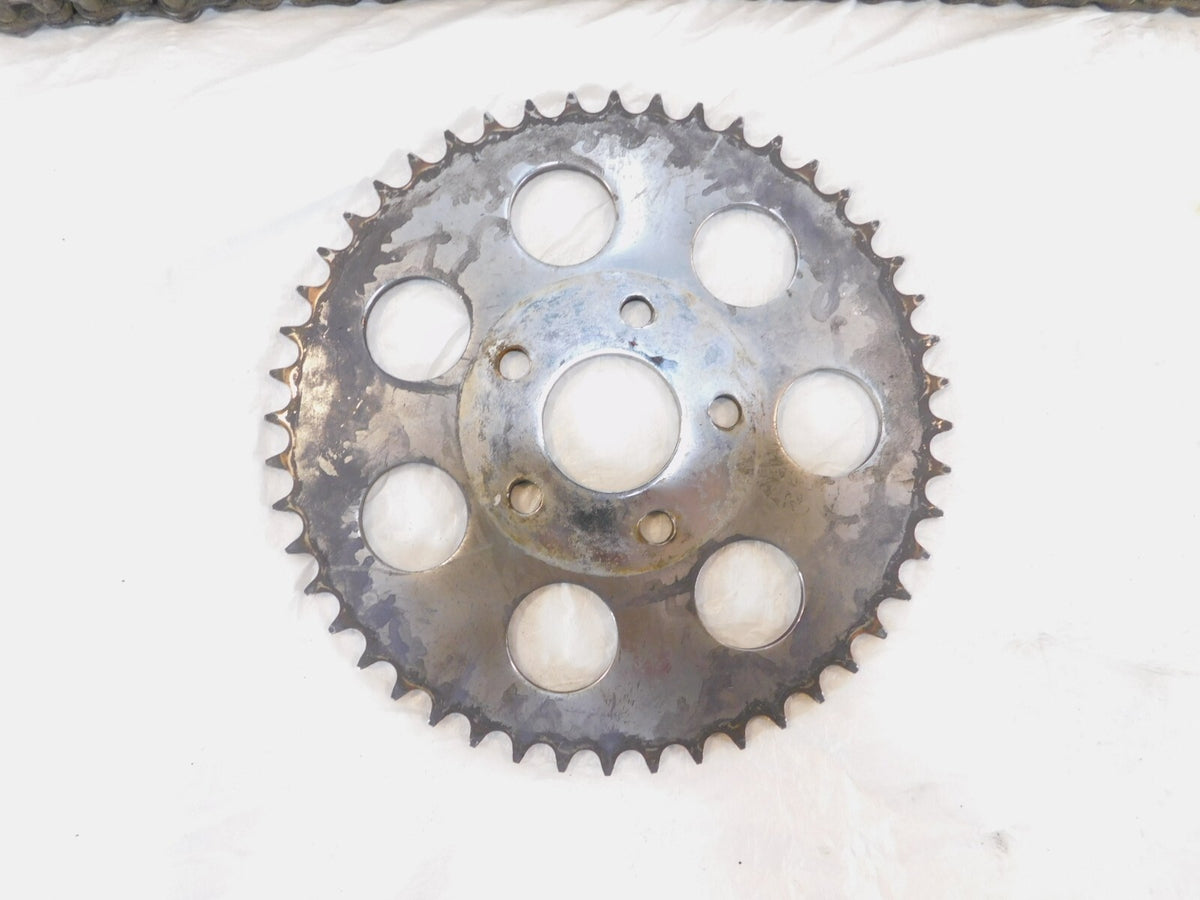 Set Harley Davidson Sportster 883 1000 1100 & 1200 Chain Drive Gear Sprockets - C3 Cycle