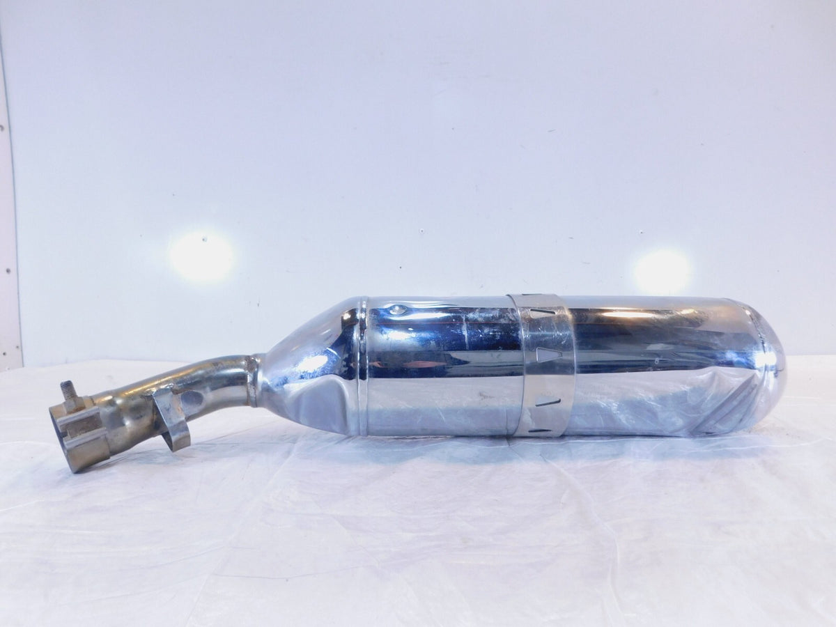 2005-09 BMW R900RT R900 RT R1200RT R1200 Chrome Rear Engine Exhaust Muffler Pipe - C3 Cycle