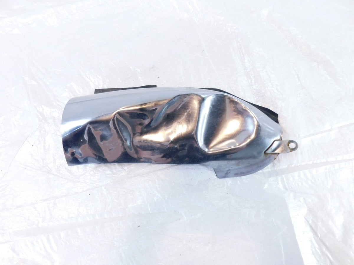 Honda GL1800 Goldwing 1800 Chrome Right Exhaust Header Pipe Muffler Shield Cover - C3 Cycle