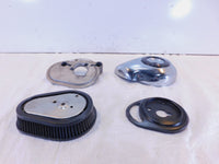 Harley Davidson Dyna Low Rider & Street Bob Chrome Air Intake Cleaner Cover - C3 Cycle