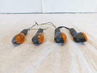 98-03 Triumph Thunderbird Sport 900 Left Right Black Indicator Turn Signal Lamps - C3 Cycle