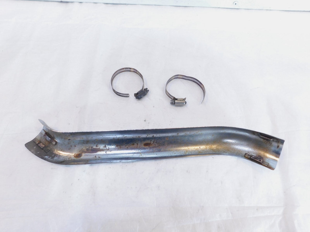 Harley Touring EVO FLHT Electra Glide Rear Left Exhaust Pipe Cover Heat Shield - C3 Cycle