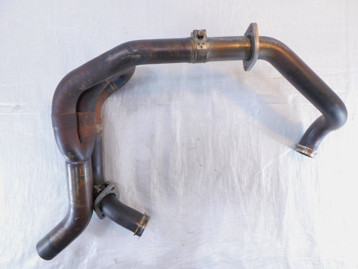2007-2016 Aprilia SL750 Shiver 750 Main Center Exhaust Header Manifold Pipes - C3 Cycle