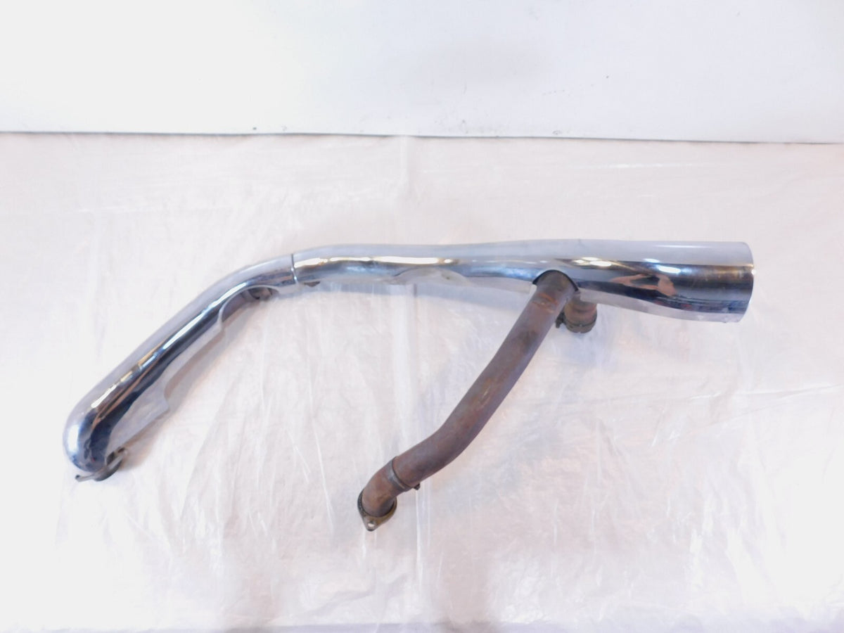 Kawasaki Vulcan 1700 Voyager Vaquero Exhaust Muffler Header Pipe & Heat Shields - C3 Cycle