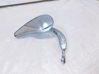 Harley FXR & Softail & Dyna & Sportster Rain Drop Left Chrome Rear View Mirror - C3 Cycle