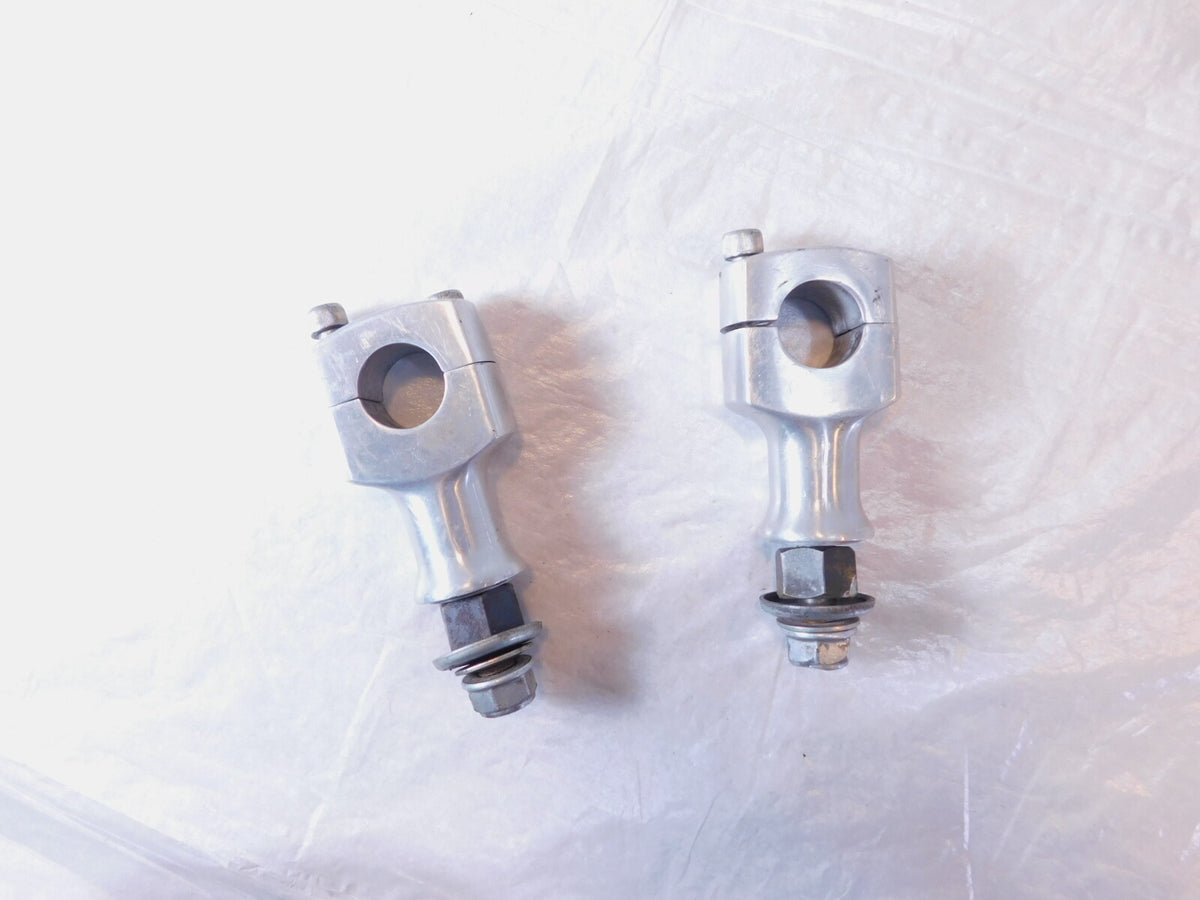 Harley Davidson Sportster 883 & 1200 & Dyna Handlebar Bar Riser Clamps - C3 Cycle