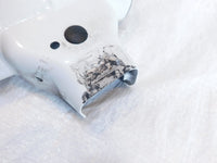 18-19 Indian Roadmaster Elite White & Silver Fuel Gas Petrol Tank Reservoir Cell - C3 Cycle