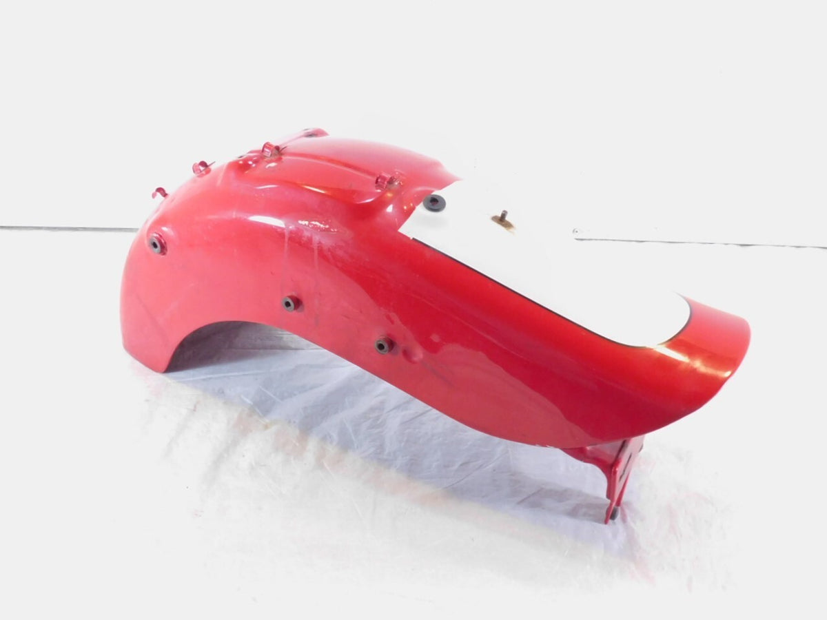1995-1998 Honda VT1100 Shadow 1100 ACE Red & White Rear Wheel Cover Fender - C3 Cycle