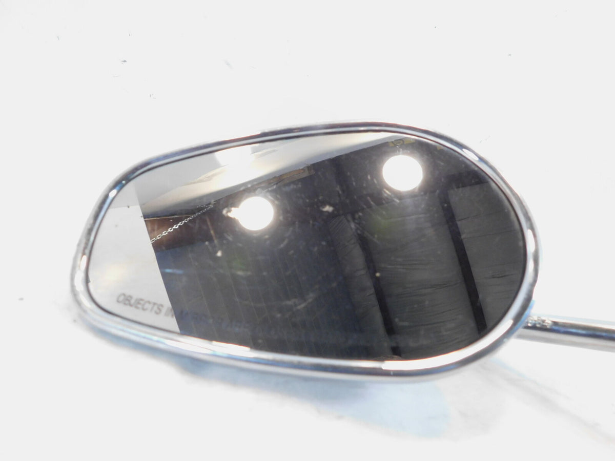 Harley Davidson FXR & Softail & Dyna & Sportster Left Chrome Rear View Mirror - C3 Cycle