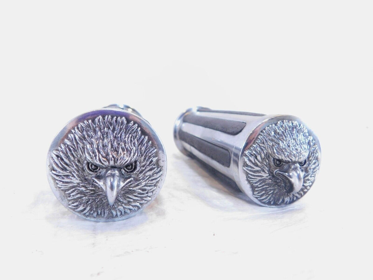 Harley Davidson Ironhead Sportster 1000 1100 Eagle Right & Left Handlebar Grips - C3 Cycle