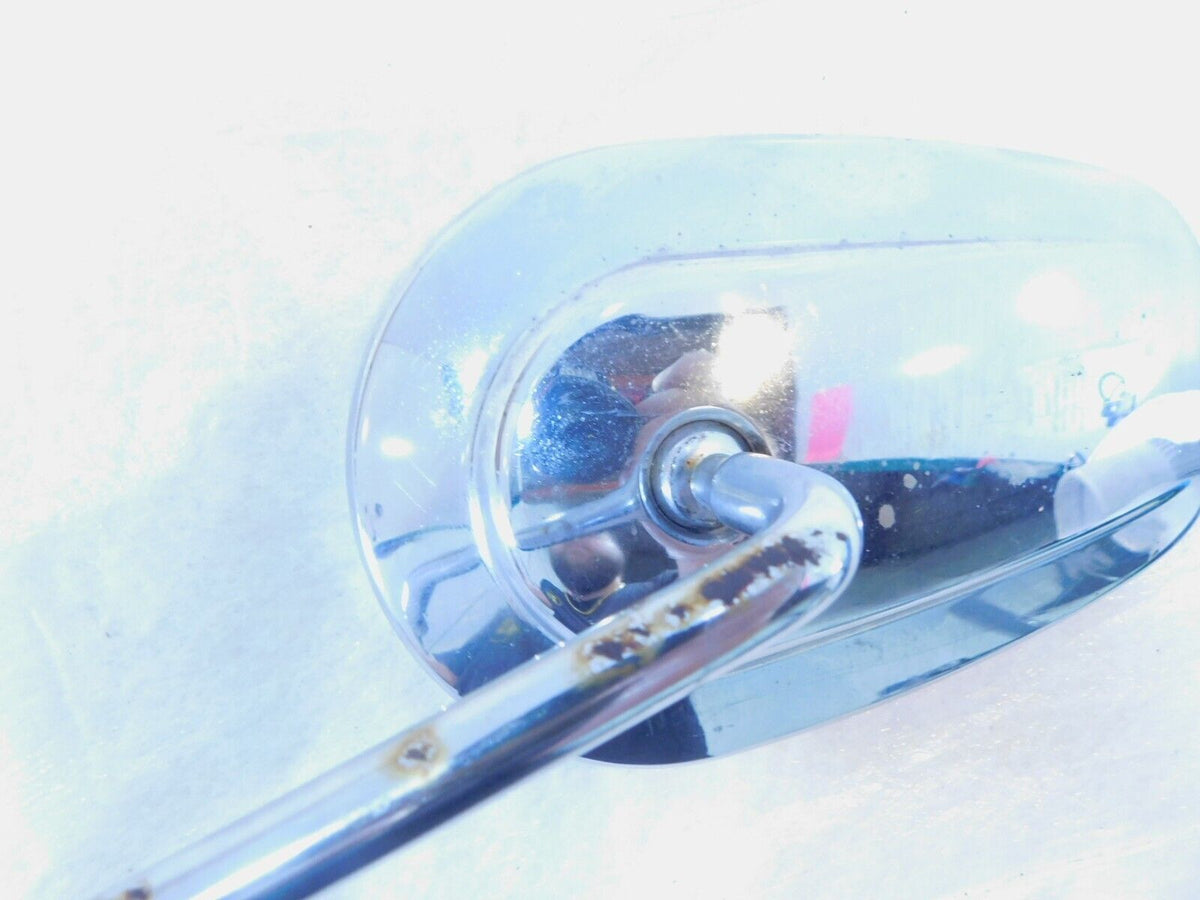 Chrome Harley Davidson FXR & Softail & Dyna & Sportster Left Rear View Mirror - C3 Cycle