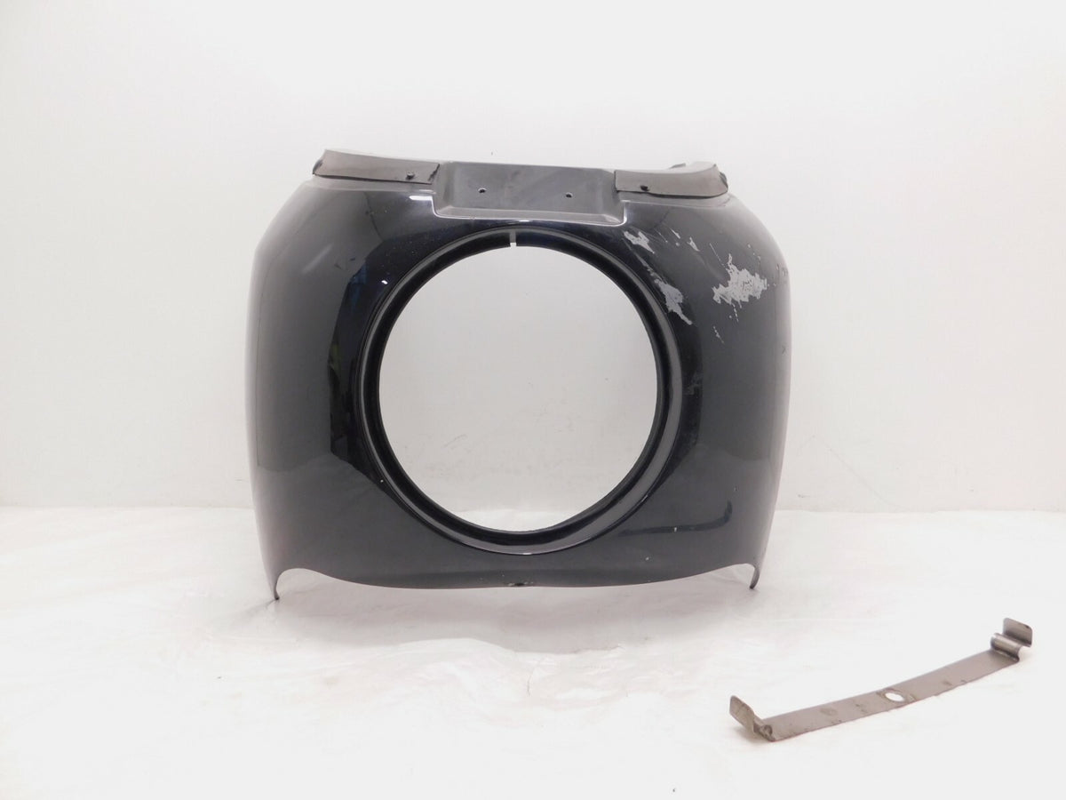 2007 Harley Davidson Dyna Street Bob Black Front Frame Headlight Holder Fairing - C3 Cycle