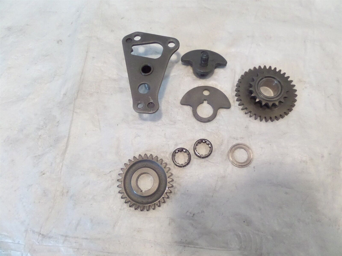 Aprilia ETV1000 Caponord 1000 Futura Front Bearing Support Plate w/ Timing Gears - C3 Cycle
