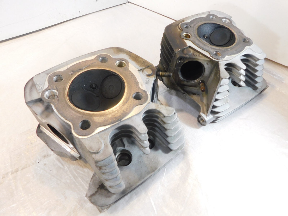 Harley Davidson Sportster 883 Cylinder Heads w/ Valves 16662-86B & 16663-86B - C3 Cycle