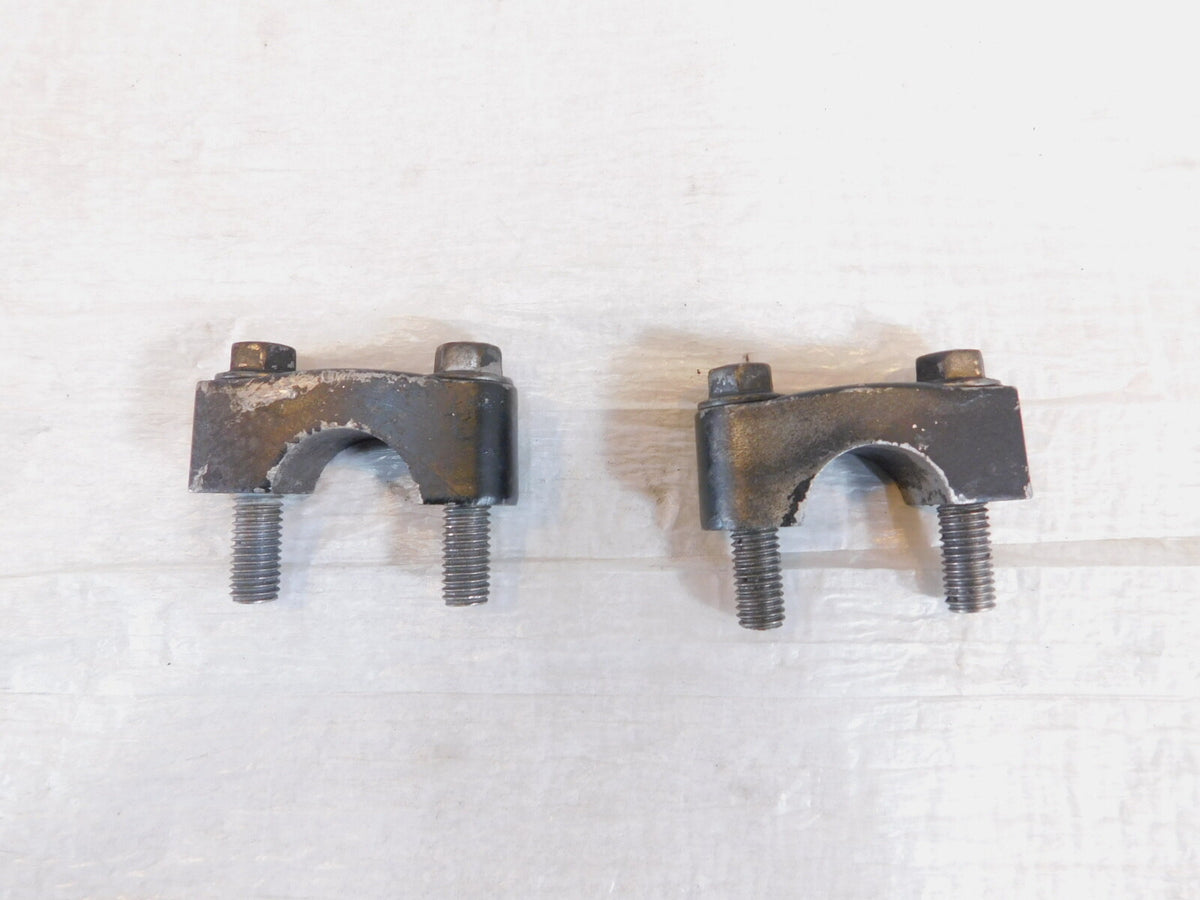 2000-2005 Kawasaki ZR-750 ZR-7S Handlebar Mount Handle Holder Clamp Brackets - C3 Cycle