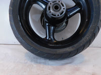 01-02 Buell M2 Cyclone S3 Thunderbolt & X1 Lightning Black Rear Wheel Rim & Tire