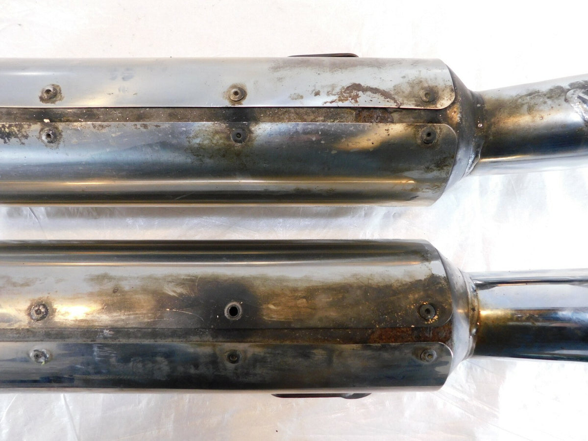 1996-2003 Triumph Trophy 3 900 & 4 1200 Left/Right Rear Exhaust Muffler Pipes - C3 Cycle