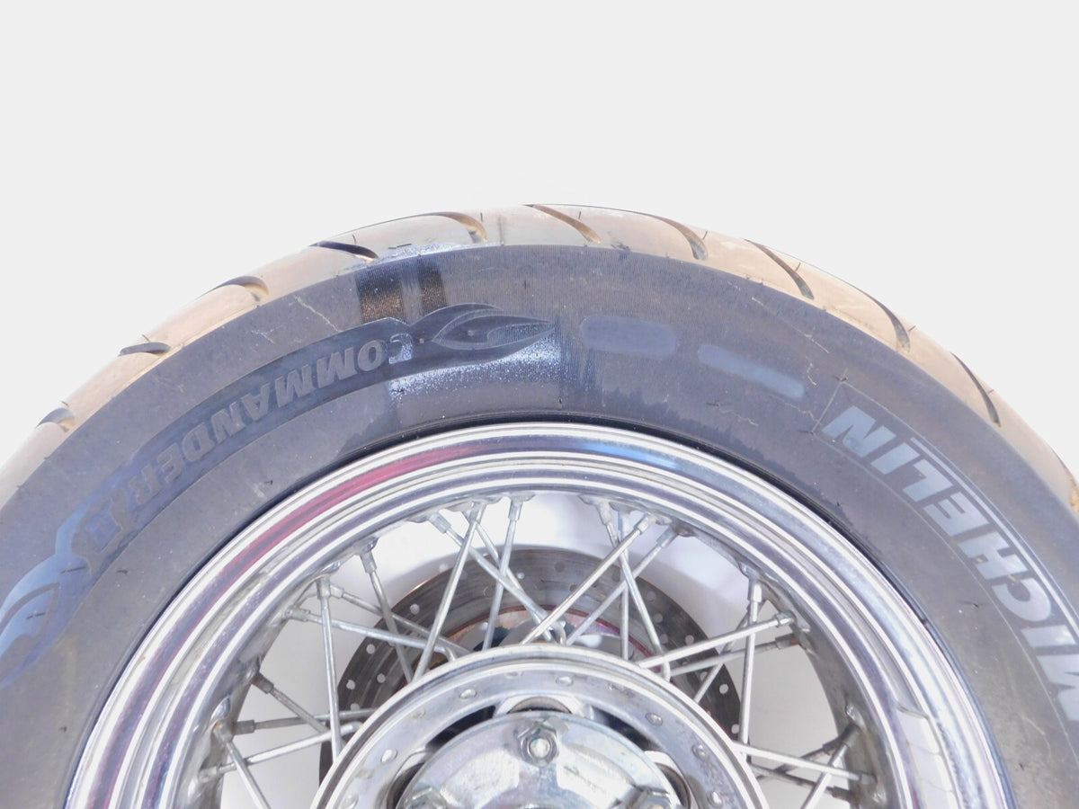 Yamaha V-Star 1100 XVS1100 Classic Custom Midnight Laced Rear Wheel Hub & Rotor - C3 Cycle