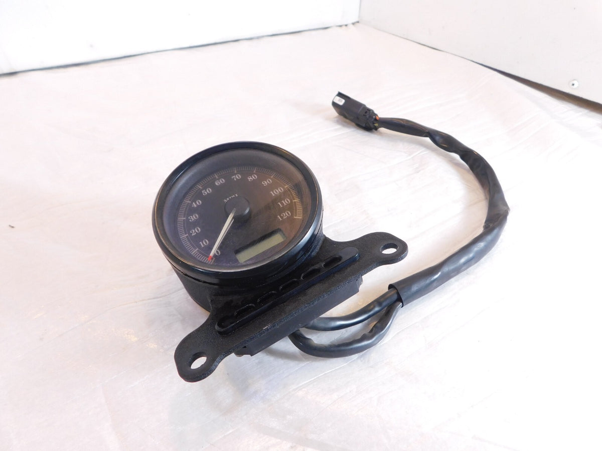 Harley Davidson Sportster 883 & 1200 Black Speedometer Bracket & Odometer - C3 Cycle