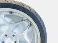2005-2013 BMW F800ST Silver Cast Rear Wheel Rim & Tire - 36317684724 - C3 Cycle