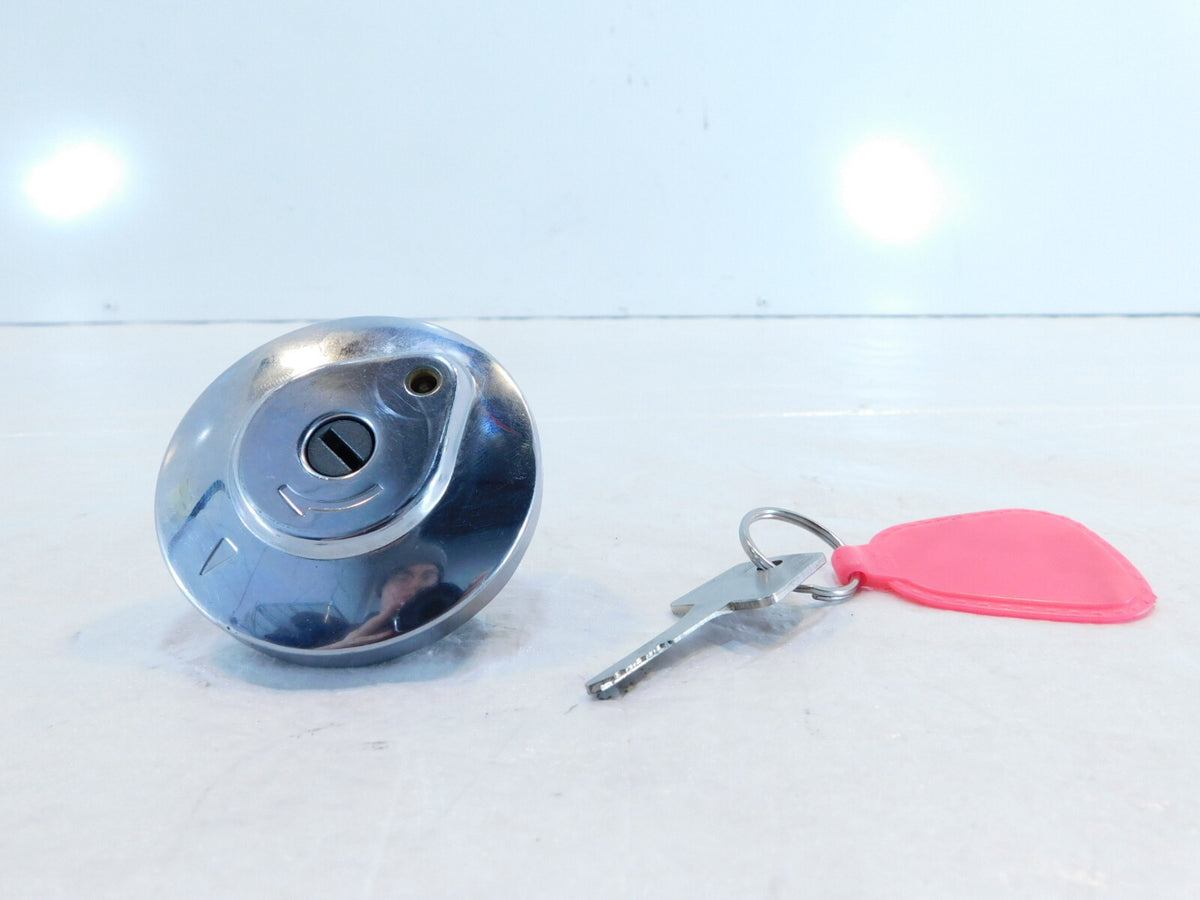 Honda Shadow 600 750 1100 Rebel 250 VTX1300 Fuel Gas Petrol Tank Cap Lock w/ Key - C3 Cycle