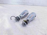 Harley Davidson Sportster 883 & 1200 & Dyna Chrome Handlebar Bar Riser Clamps - C3 Cycle