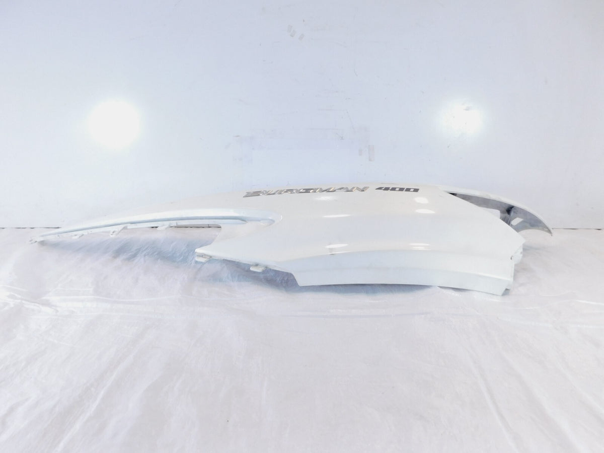 2009-2012 Suzuki Burgman 400 AN400 White Left Side Seat Cover Fairing Cowl Panel - C3 Cycle