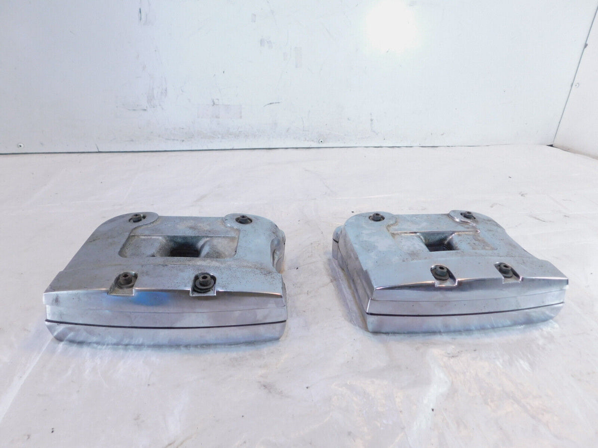 Harley Davidson Touring Electra Glide & FXR & Softail Rocker Arms & Chrome Boxes