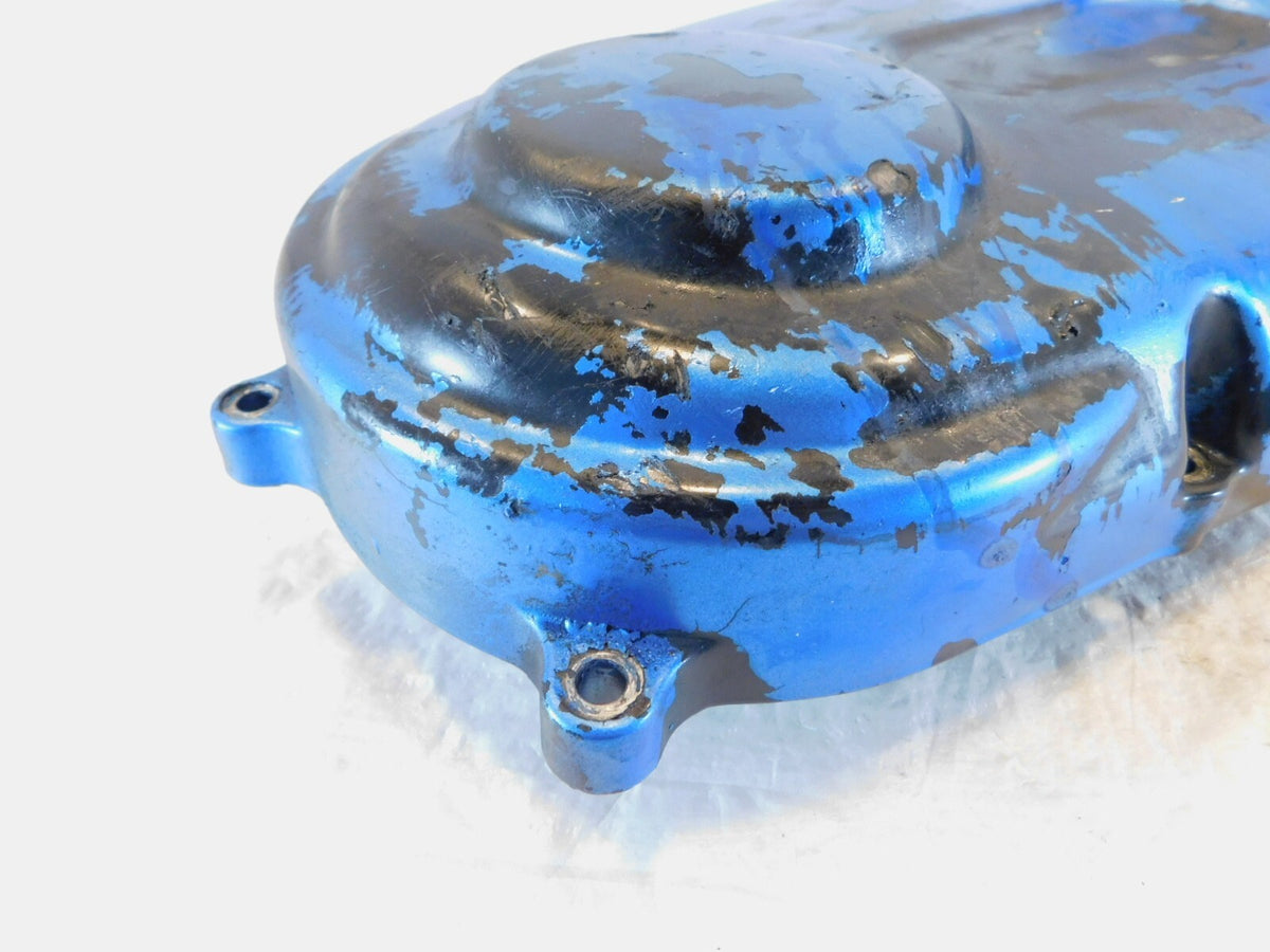 Harley Davidson Softail Blue Left Engine Motor Primary Chain & Clutch Cover - C3 Cycle