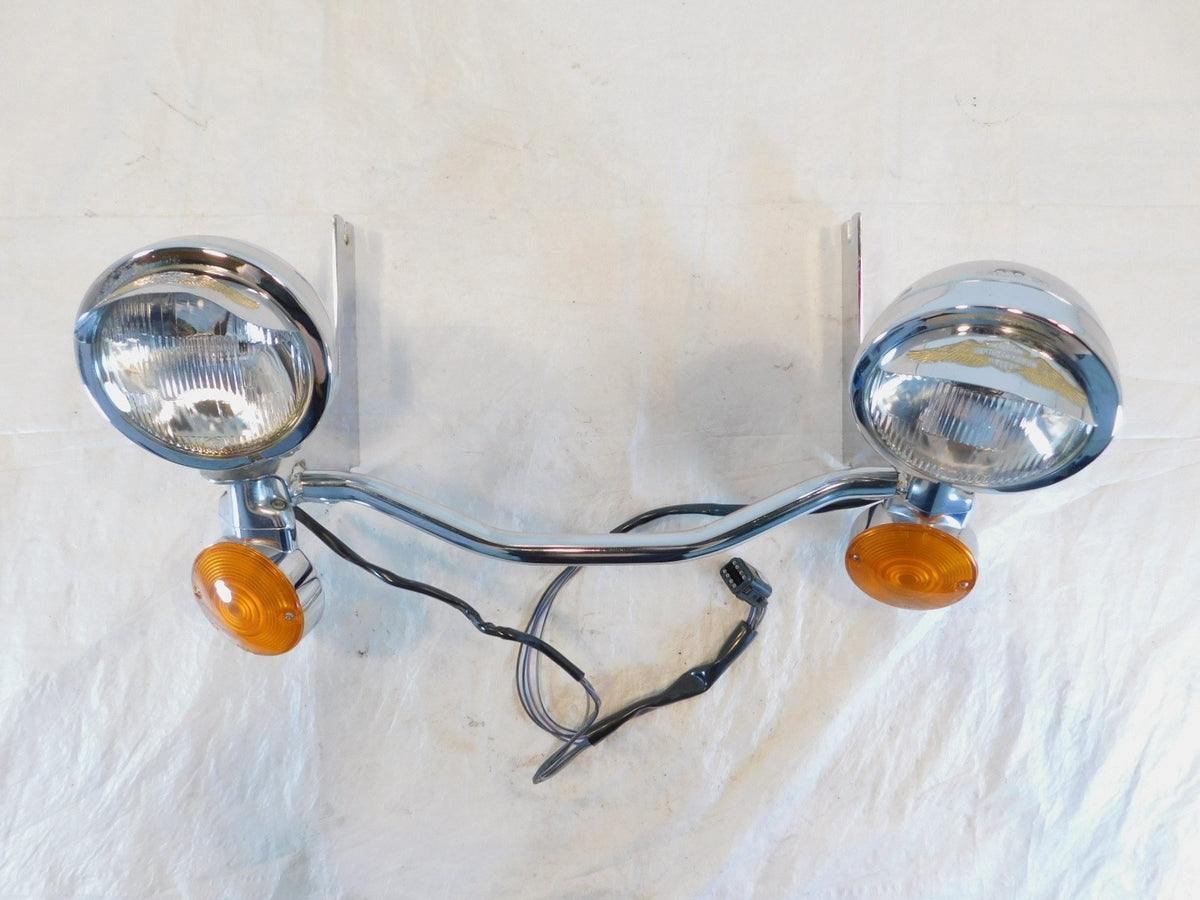 Harley Davidson Touring Road King & Electra Glide Fog Auxiliary Light Bar - C3 Cycle
